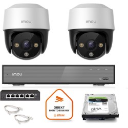 Zestaw monitoringu Imou 2x kamera IP Cruiser 4MP POE