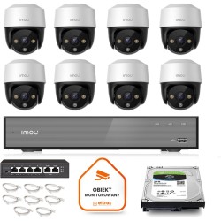 Zestaw monitoringu Imou 8x kamera Cruiser 4MP POE
