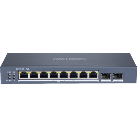 SWITCH POE HIKVISION DS-3E1510P-SI LinkVu