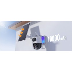 Kamera IP Imou AOV Dual 10MP (5MP+5MP) z panelem solarnym 2.4GHz WiFi+4G