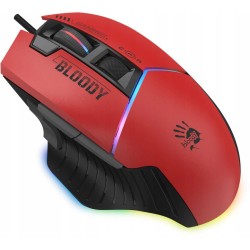 Mysz komputerowa A4tech Bloody W95 Max USB Sports Red