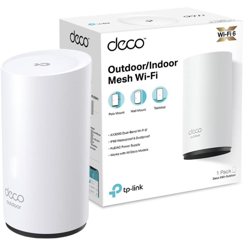DOMOWY SYSTEM WI-FI MESH TP-LINK DECO X50-OUTDOOR DOMOWY SYSTEM WI-FI MESH TP-LINK DECO X50-OUTDOOR