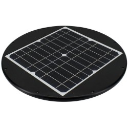 SOLARNA OPRAWA PARKOWA LED SOLUM 20W 2200LM 3000-4000K IP65 CZARNA