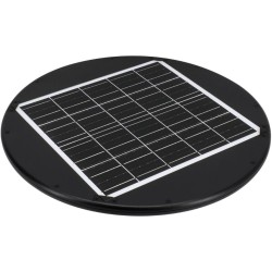 SOLARNA OPRAWA PARKOWA LED SOLUM 20W 2200LM 3000-4000K IP65 CZARNA