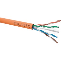 KABEL SKRĘTKA SOLARIX CAT.6 U/UTP LSOHFR B2ca s1d1a1 szpula 500M
