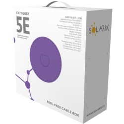 KABEL SKRĘTKA SOLARIX CAT.5E UTP LSOH Dca SXKD-5E-UTP-LSOH box 305m