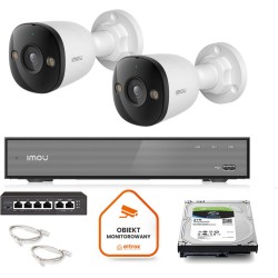 Zestaw monitoringu Imou 2x kamera PS3E-8Q0 8MP POE