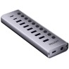 Unitek Hub USB C/USB A 10w1 5Gbps z włącznikami portów