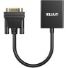 Unitek Adapter VGA na HDMI FullHD czarny 15cm