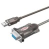 Kabel USB Unitek szeregowy USB-A do RS232 (DB9F)