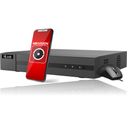 Rejestrator 5w1 Hilook 8 kanałowy 5MP DVR-8CH-5MP z dyskiem 2TB