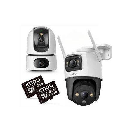 Zestaw 2 kamer IP IMOU Ranger Dual 10MP (5MP + 5MP) i Cruiser Dual 10MP (5MP + 5MP)