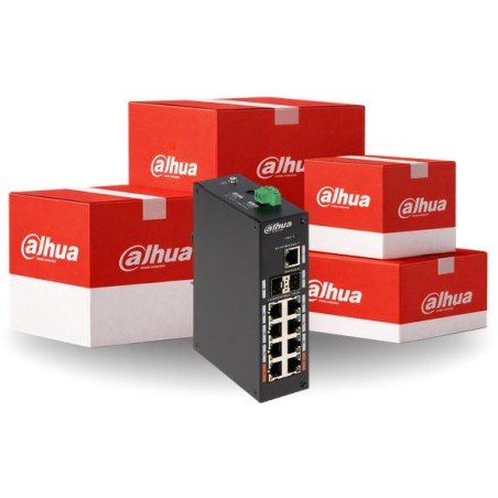 SWITCH DAHUA PFS3211-8GT-120-V2 Opakowanie zbiorcze 5szt