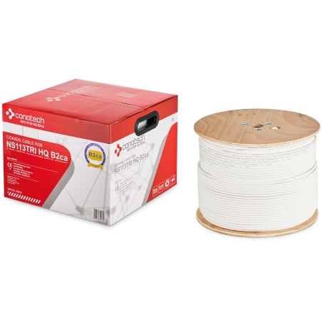 PRZEWÓD KONCENTRYCZNY RG-6 NS113TRI HQ LSOH B2ca 500m