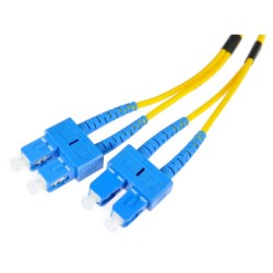 PATCHCORD ŚWIATŁOWODOWY SM SC/UPC-SC/UPC DUPLEX 1m