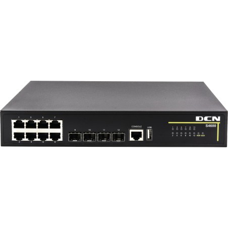 SWITCH DCN S4600-12X-SI L2 8xRJ45/4xSFP+