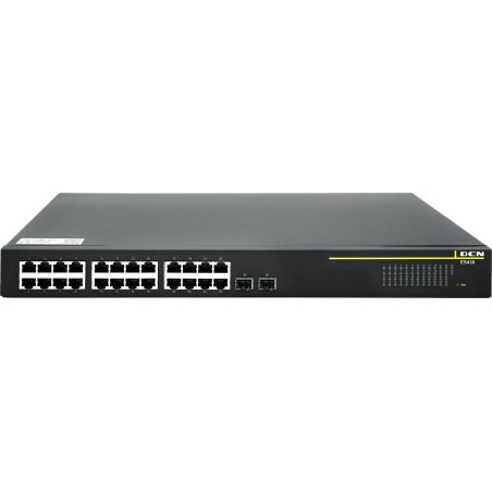 SWITCH DCN ES430-26P-POE L2 24xPoE+/2xSFP (370W)