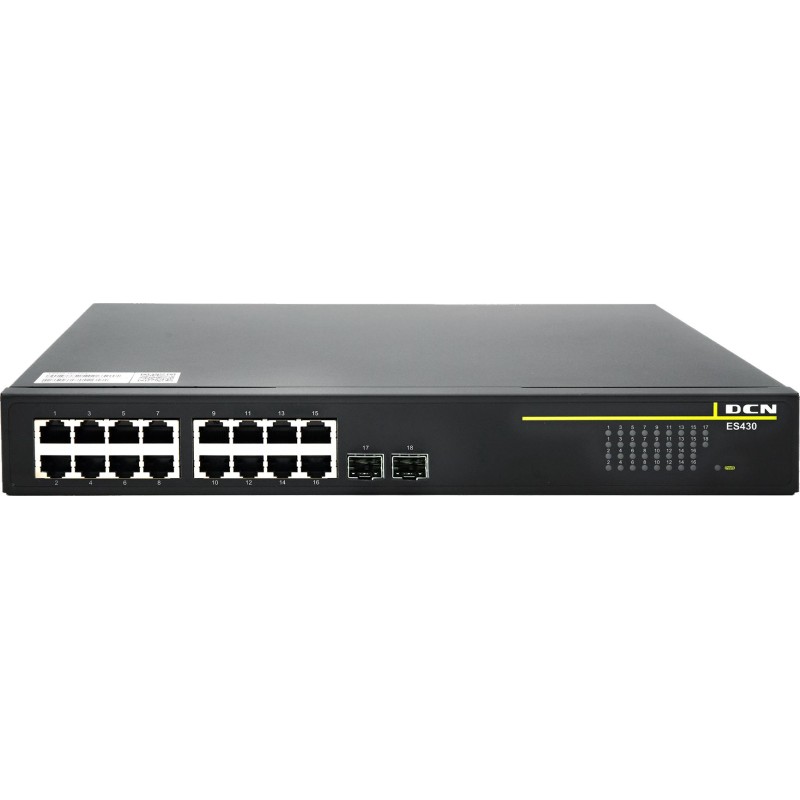 SWITCH DCN ES430-18P-POE L2 16xPoE+/2xSFP (250W)