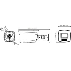 Kamera 4w1 Hikvision DS-2CE17U0T-LF(2.8mm)(O-STD)