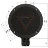 UCHWYT KAMERY STG-1280ZJ-S(BLACK)