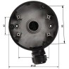 UCHWYT KAMERY STG-1280ZJ-DM46(BLACK)