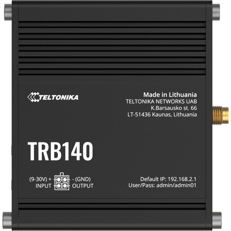 Teltonika TRB140 Bramka LTE (TRB140003000) Teltonika TRB140 Bramka LTE (TRB140003000)