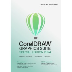 CorelDRAW Graphics Suite SE PL 2024 - Licencja Wieczysta (LifeTime) - MegaIT