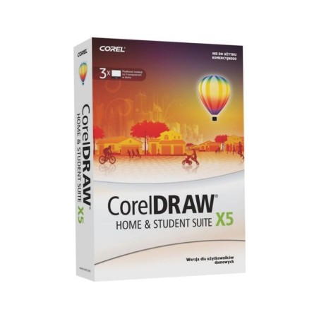 Corel DRAW Home & Student Suite X5 - Licencja Wieczysta (LifeTime) - MegaIT