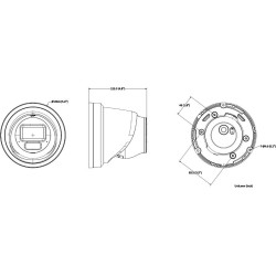 Kamera IP Hikvision DS-2CD2H83G2-LIZS2U(2.8-12mm)/BLACK