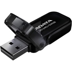 Adata Pendrive UV240 64GB USB 2.0 Czarny