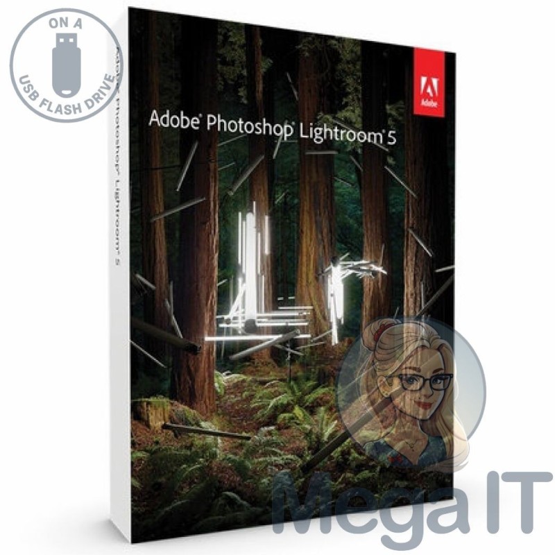 Photoshop Lightroom 5 - Licencja Wieczysta (LifeTime) - Windows - Użytkownik Indywidualny - BOX (USB) Photoshop Lightroom 5 - Licencja Wieczysta (LifeTime) - Windows - Użytkownik Indywidualny - BOX (USB)