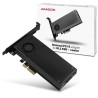 Adapter Axagon PCEM2-DC PCI-E x4 na M.2 NVMe z chłodzeniem