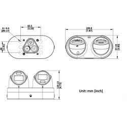 Kamera IP Hikvision DS-2CD2343G2D-LIZ2UY/SL(2.8/4)BLACK
