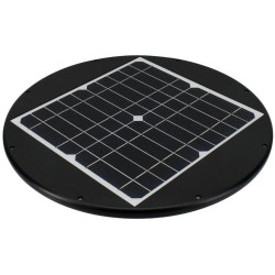 SOLARNA OPRAWA PARKOWA LED SOLUM 20W 2200LM 3000-4000K IP65 CZARNA