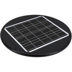 SOLARNA OPRAWA PARKOWA LED SOLUM 20W 2200LM 3000-4000K IP65 CZARNA