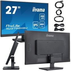 Monitor LED IIYAMA XU2792HSU-B6 27 cali Ultra Slim IPS USB