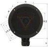 UCHWYT KAMERY STG-1280ZJ-S(BLACK)