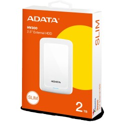 DYSK ZEWNĘTRZNY ADATA DashDrive HV300 2TB 2.5 USB3.1 Biały