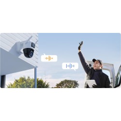 Kamera IP Imou AOV Dual 10MP (5MP+5MP) z panelem solarnym 2.4GHz WiFi+4G