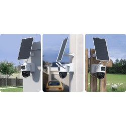 Kamera IP Imou AOV Dual 10MP (5MP+5MP) z panelem solarnym 2.4GHz WiFi+4G