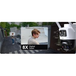 Kamera IP Imou AOV Dual 10MP (5MP+5MP) z panelem solarnym 2.4GHz WiFi+4G