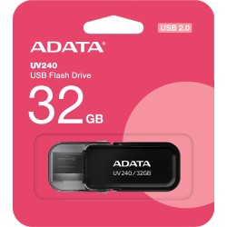 Adata Pendrive UV240 32GB USB2.0 Black