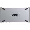 Przełącznik KVM Unitek USB-C 10Gbps z HDMI i transferem plików między systemami