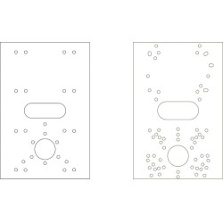 Uchwyt słupowy do kamer oraz zabezpieczeń EWIMAR U-BOX V2