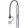 Unitek Hub USB-A/C 7w1 z adapterem