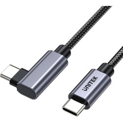 Unitek Kabel USB-C kątowy 90° PD100W 3m