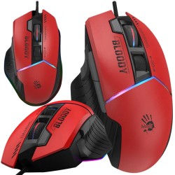 Mysz komputerowa A4tech Bloody W95 Max USB Sports Red