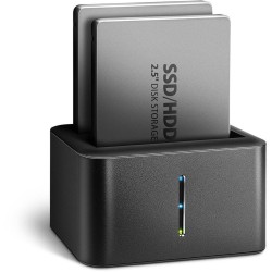 Stacja dokująca MINI AXAGON ADSA-D25 USB 3.2 Gen 1 - 2x SATA 6G 2.5" SSD/HDD CLONE