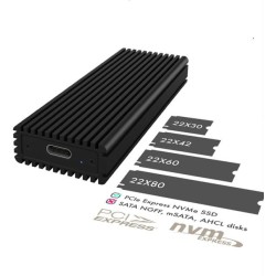 Obudowa IcyBox  IB-1816M-C31 Type-C na PCIe NVMe M.2