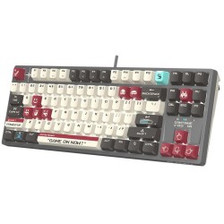 Klawiatura mechaniczna A4TECH BLOODY S87 Pixels Red USB (BLMS RED Plus Switches)